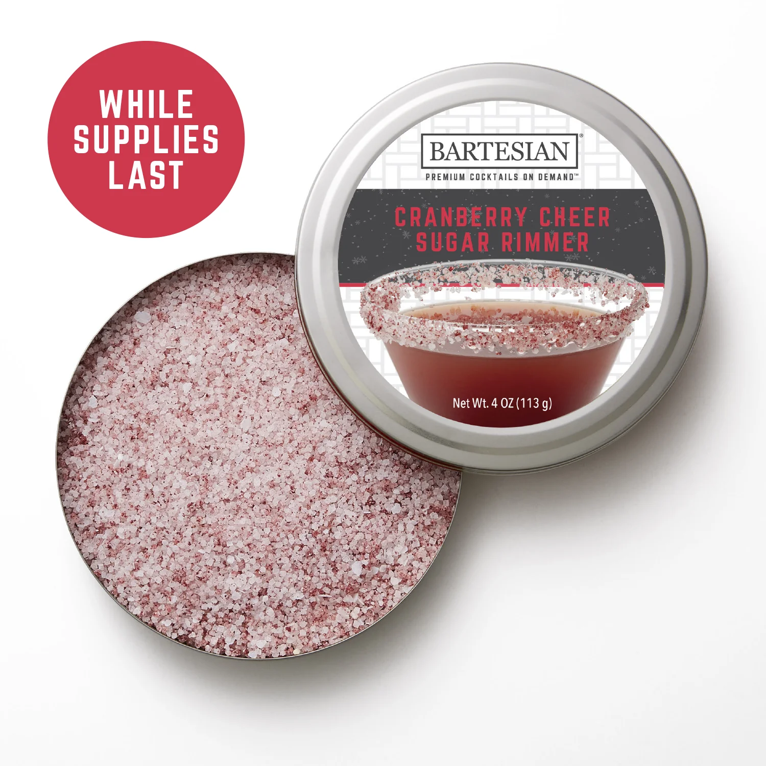 Cranberry Cheer Sugar Rimmer
