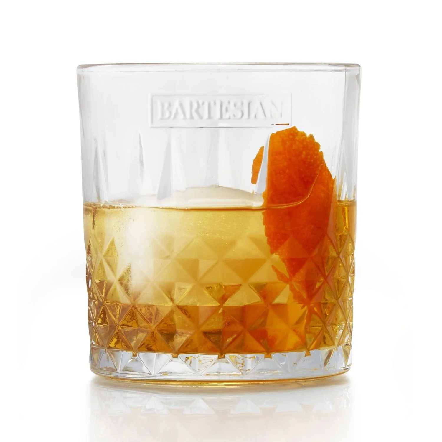 Diamond Etched Lowball - Set of 2